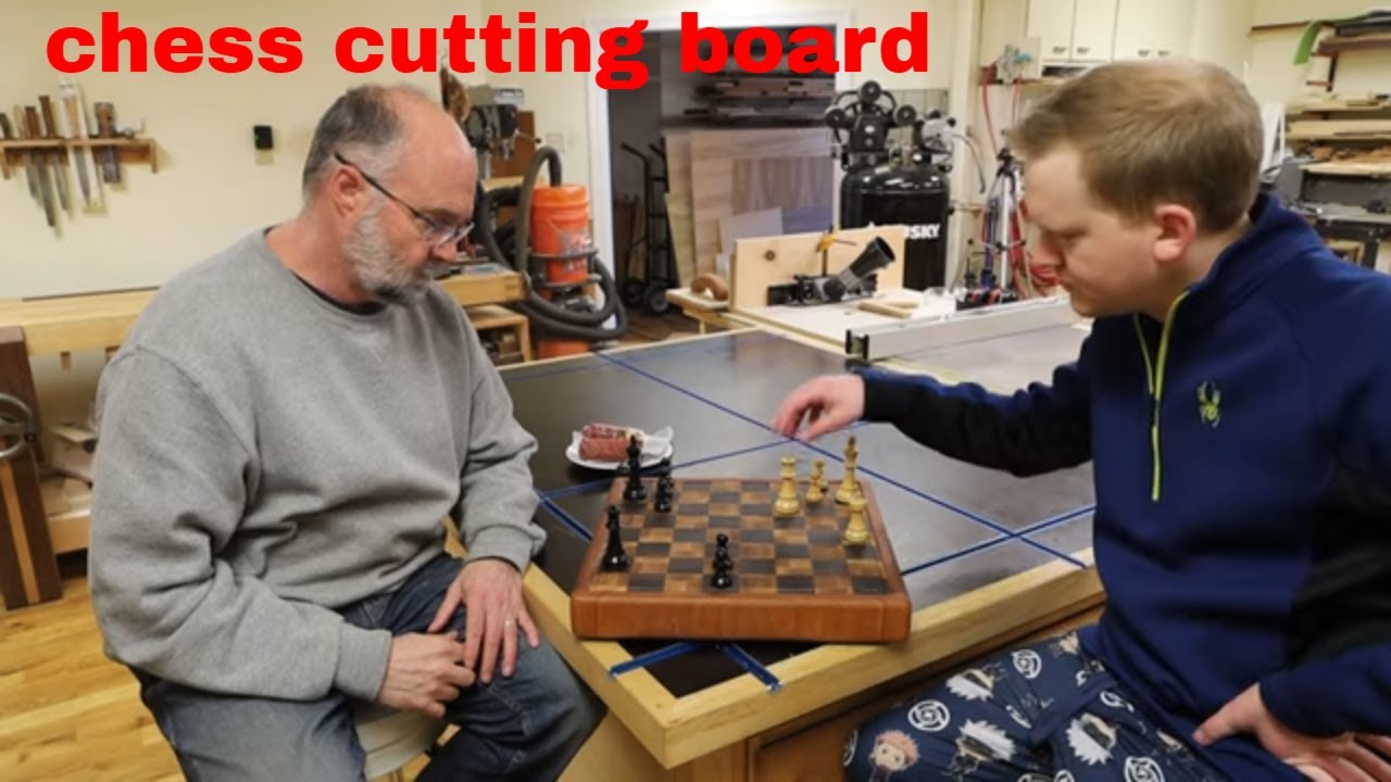 Endgrain chess / cutting board