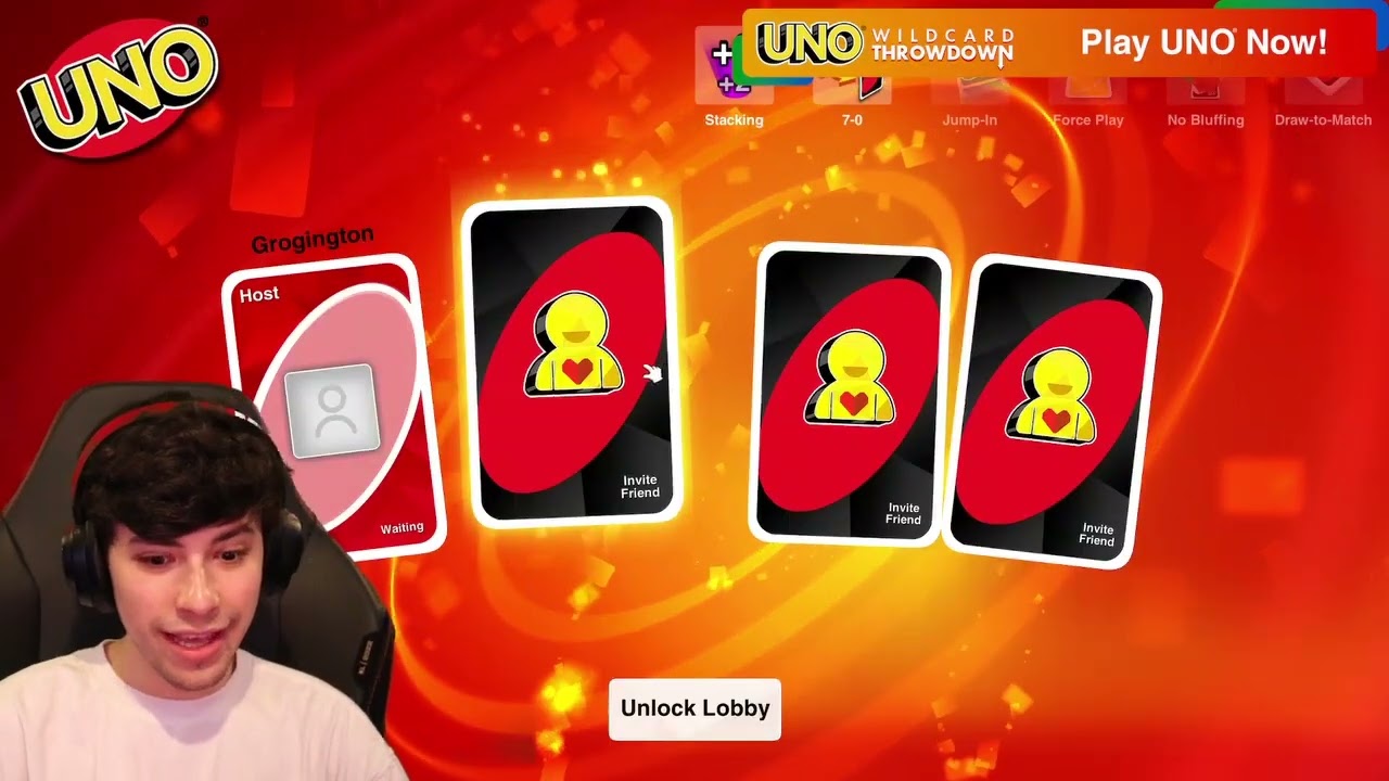 UNO Wildcard Throwdown Tournament !UNO -Georgenotfound Vod
