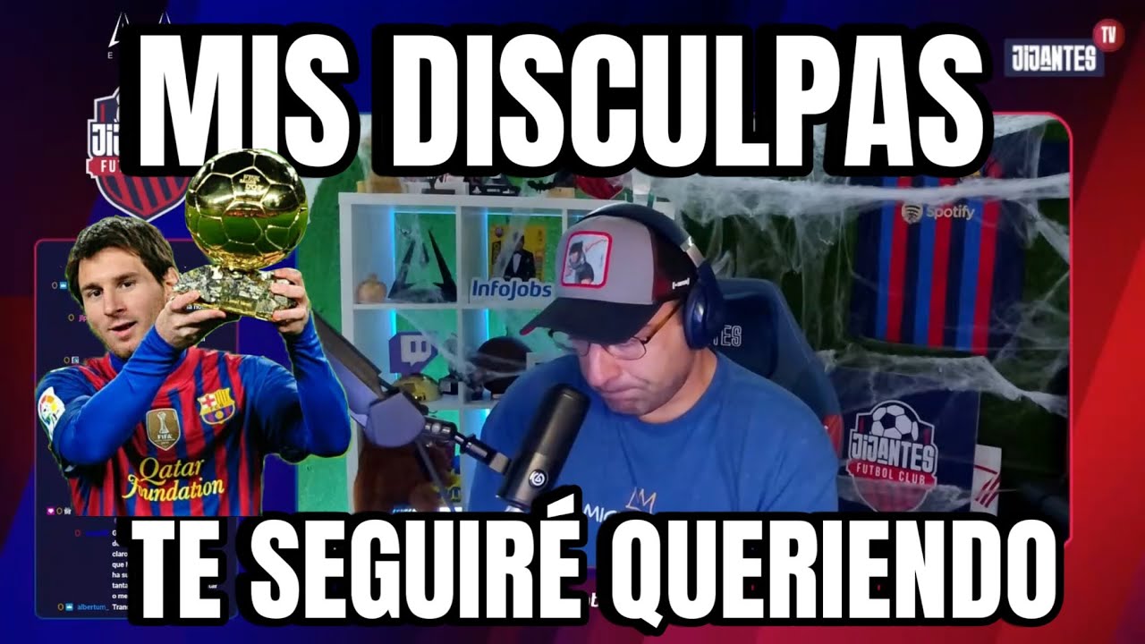 🚨Gerard Romero SE DISCULPA CON LEO MESSI! TE SEGUIR&Eacute; QUERIENDO!🥹