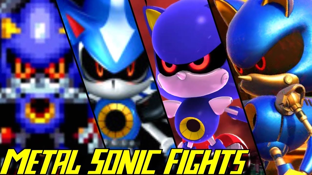 Evolution of Metal Sonic Battles (1993-2017)