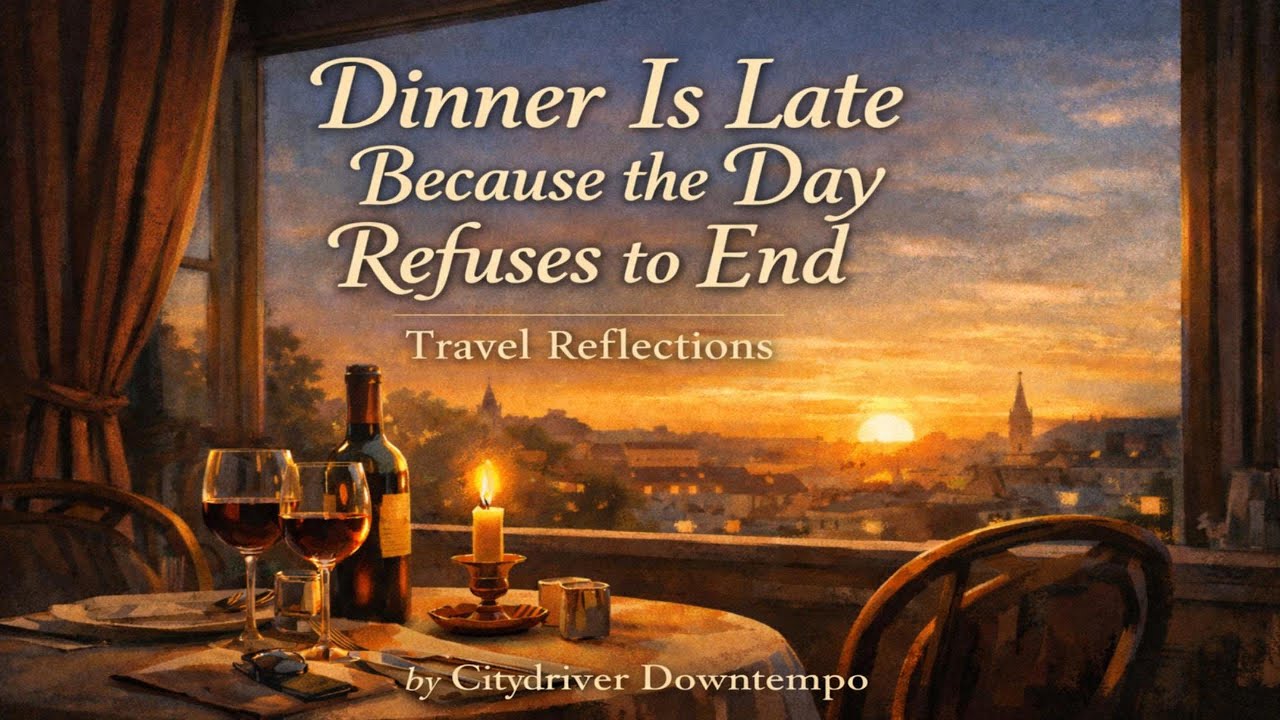 Dinner Is Late Because the Day Refuses to End-A Travel Reflection