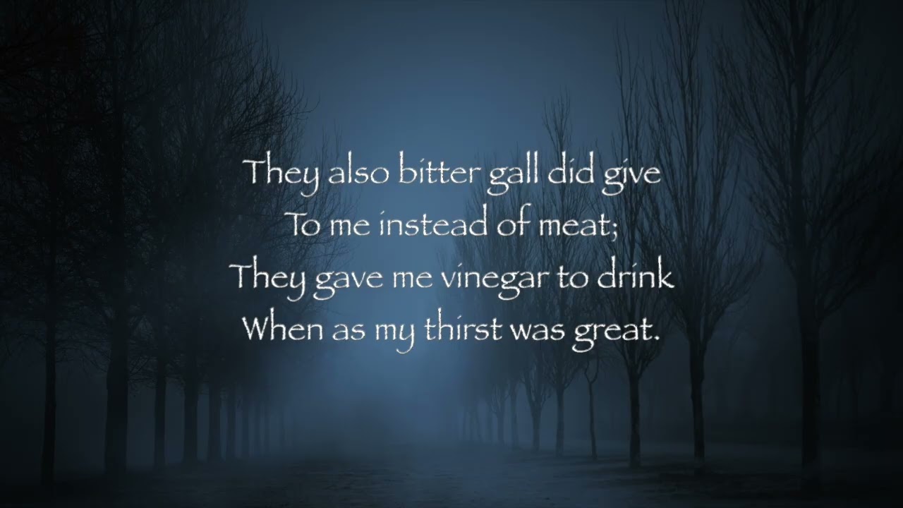 Psalm 69 (w/lyrics) female voice