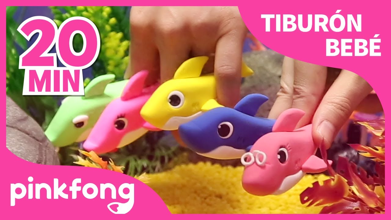 Tiburón Bebé de Plastilina y muchas más | +Recopilación | Plastilina | Pinkfong Canciones Infantiles