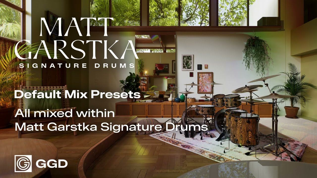 Matt Garstka Signature Drums - Mix Preset Demonstration