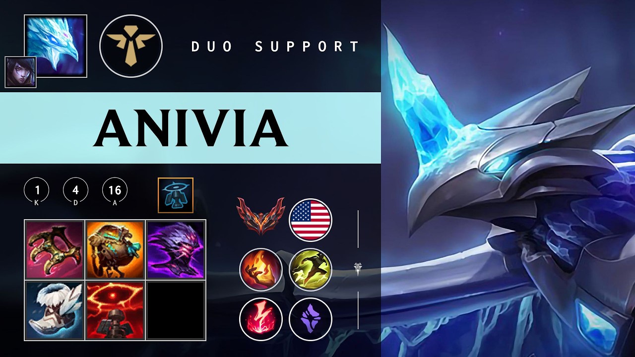 Anivia Support vs Seraphine - NA Grandmaster Patch 26.04