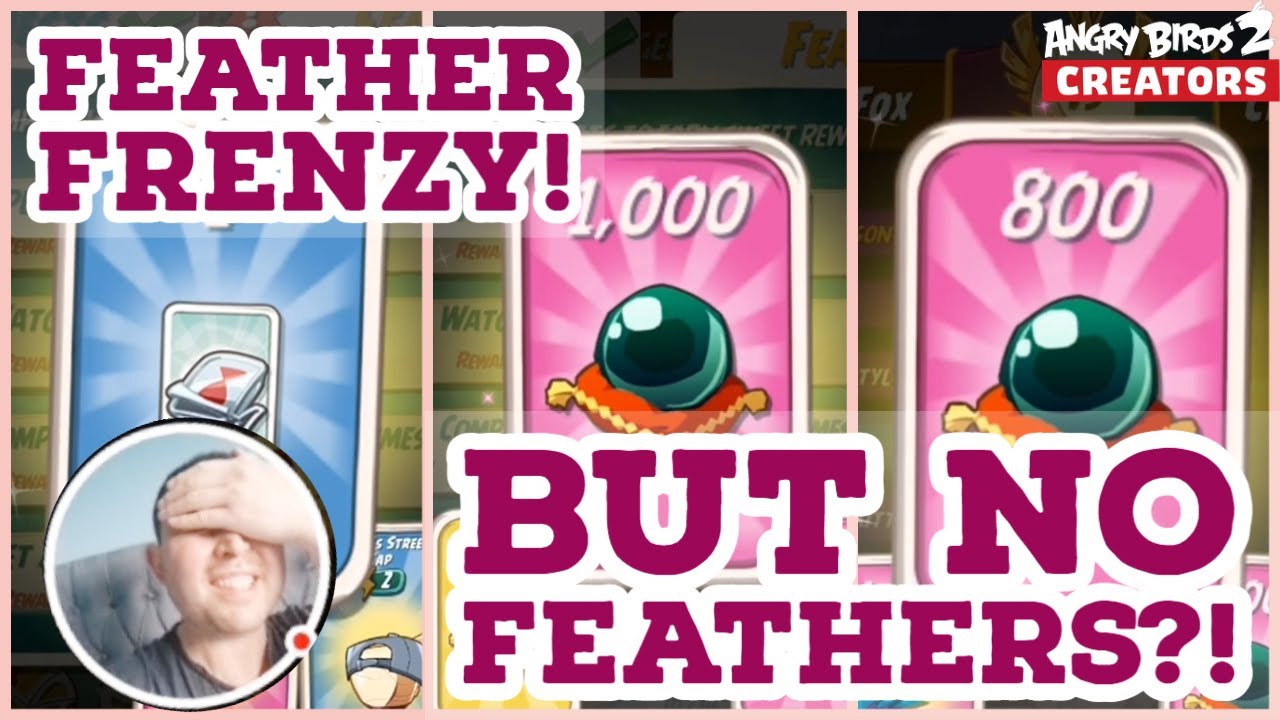 Angry Birds 2 Bad Luck During Feather Frenzy :-(
