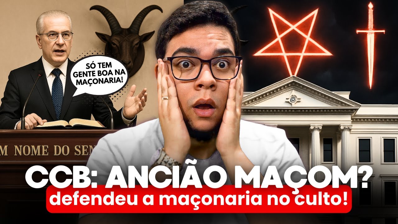 BOMBA NA CCB 💣 ANCIÃO DO BRÁS DEFENDEU A MAÇONARIA NO CULTO! 🔴 OUÇA O ÁUDIO!