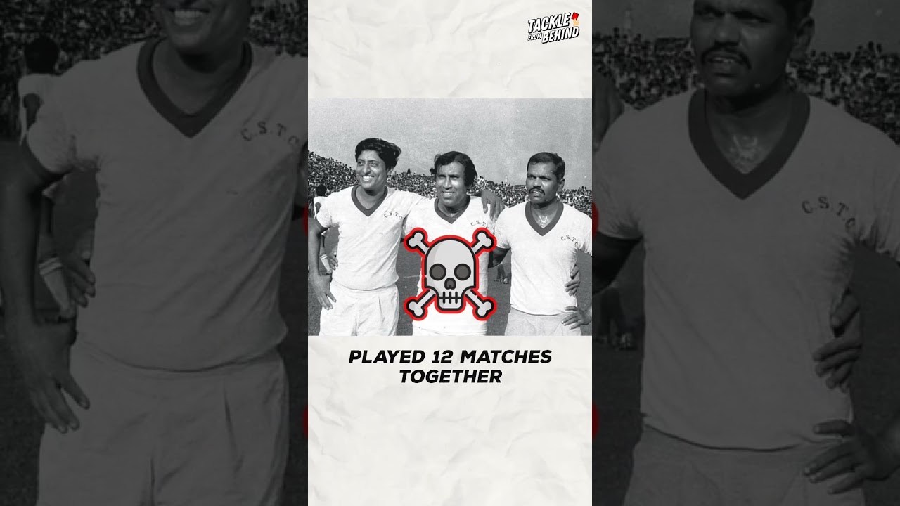 Holy Trinity of Indian Football - Chuni Goswami, PK Banerjee & Tulsidas Balaram! 🇮🇳 #Shorts