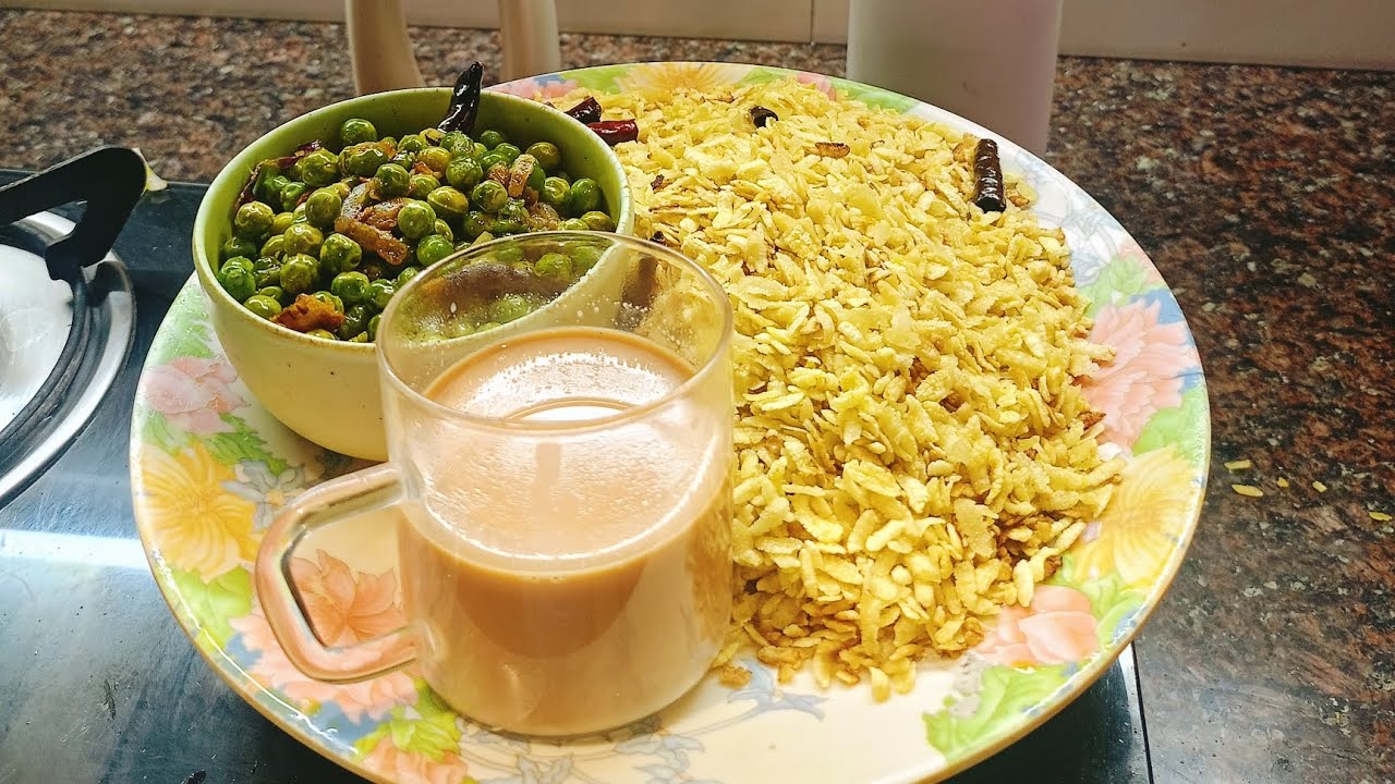 Poha Matar| Evening snacks 🤤🫛🫚.                #evening snacks #easy recipe  