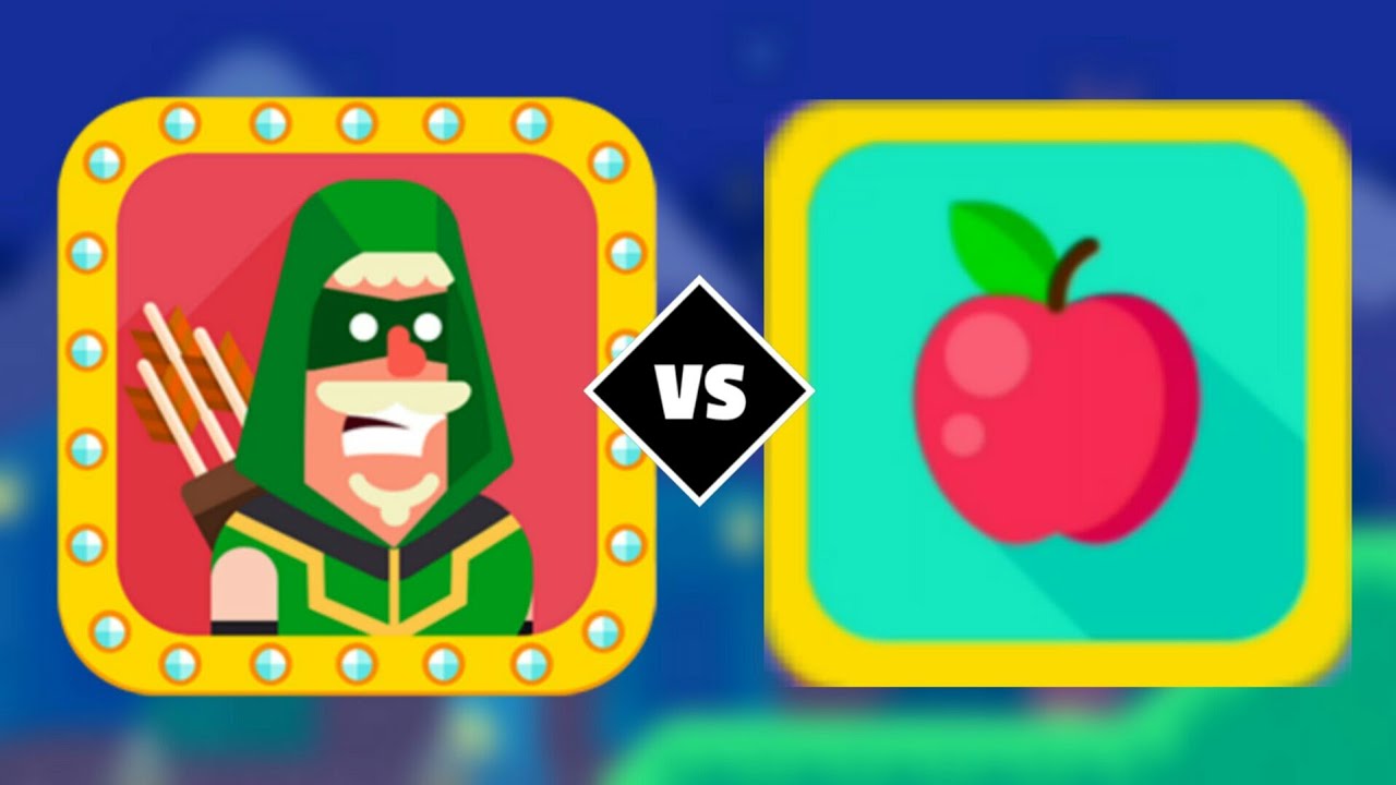 Bowmasters Robin VS Apple Shoot