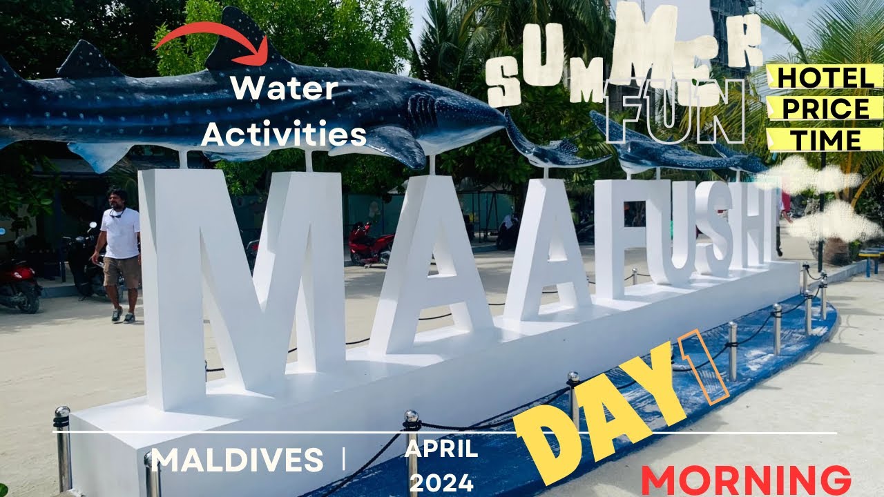 Vlog #2 Maafushi Island Maldives | Water Excursion | Hotel Booking Tips, Discounts, Complete Guide.