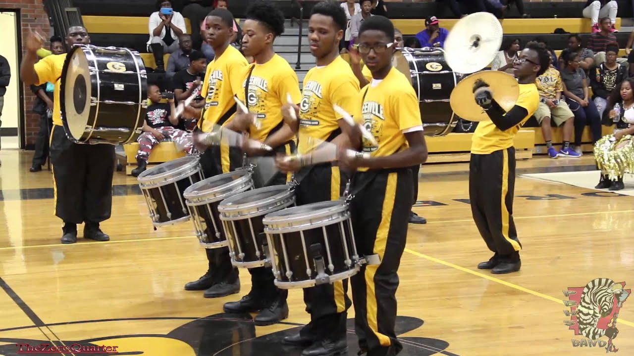 PINE BLUFF H S  VS. GREENVILLE DRUMLINE BATTLE 2016