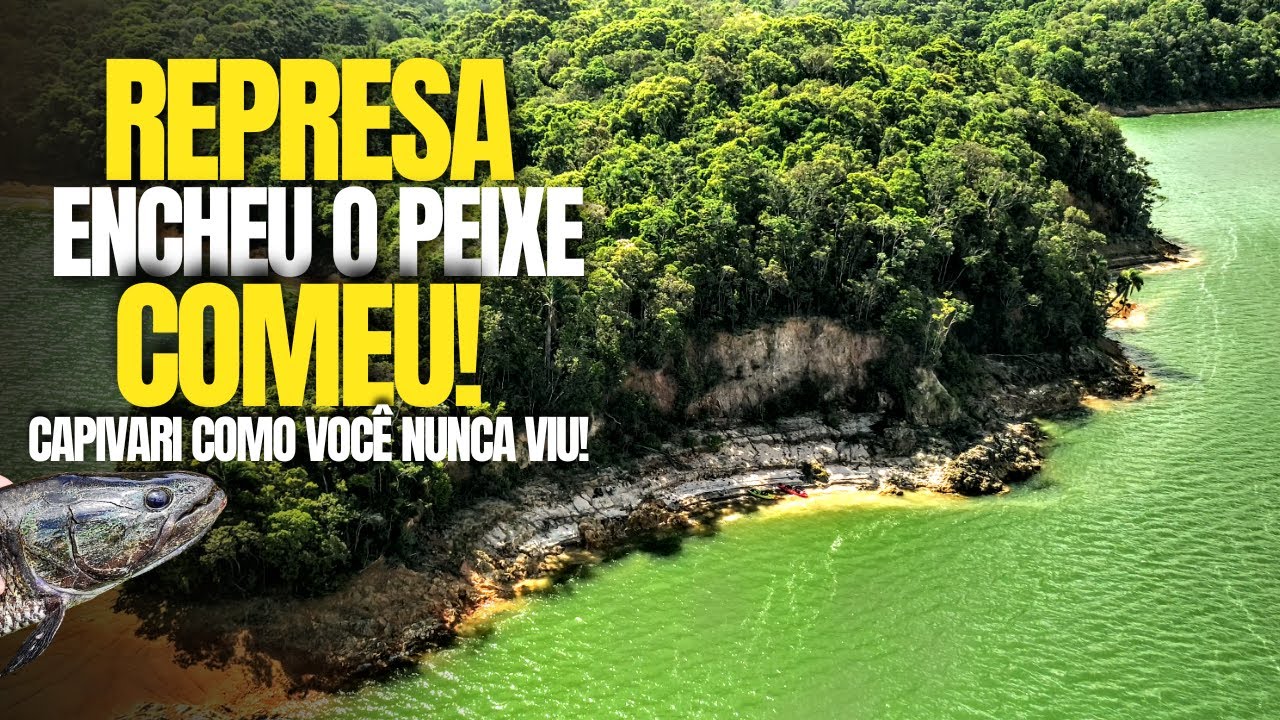 REPRESA ENCHEU, PEIXE COMEU! 🎣🔥 Expedi&ccedil;&atilde;o Capivari | Tra&iacute;ras na Artificial