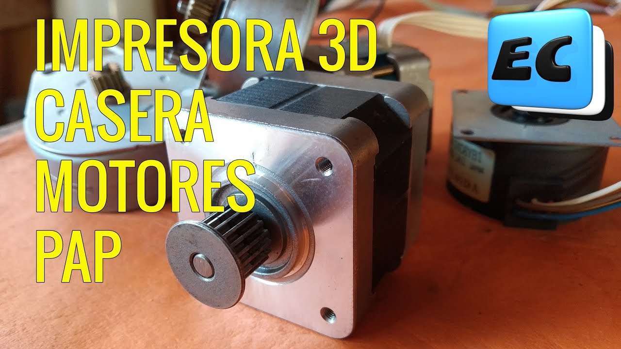 IMPRESORA 3D CASERA Los motores de paso, como saber de cuantos pasos son.