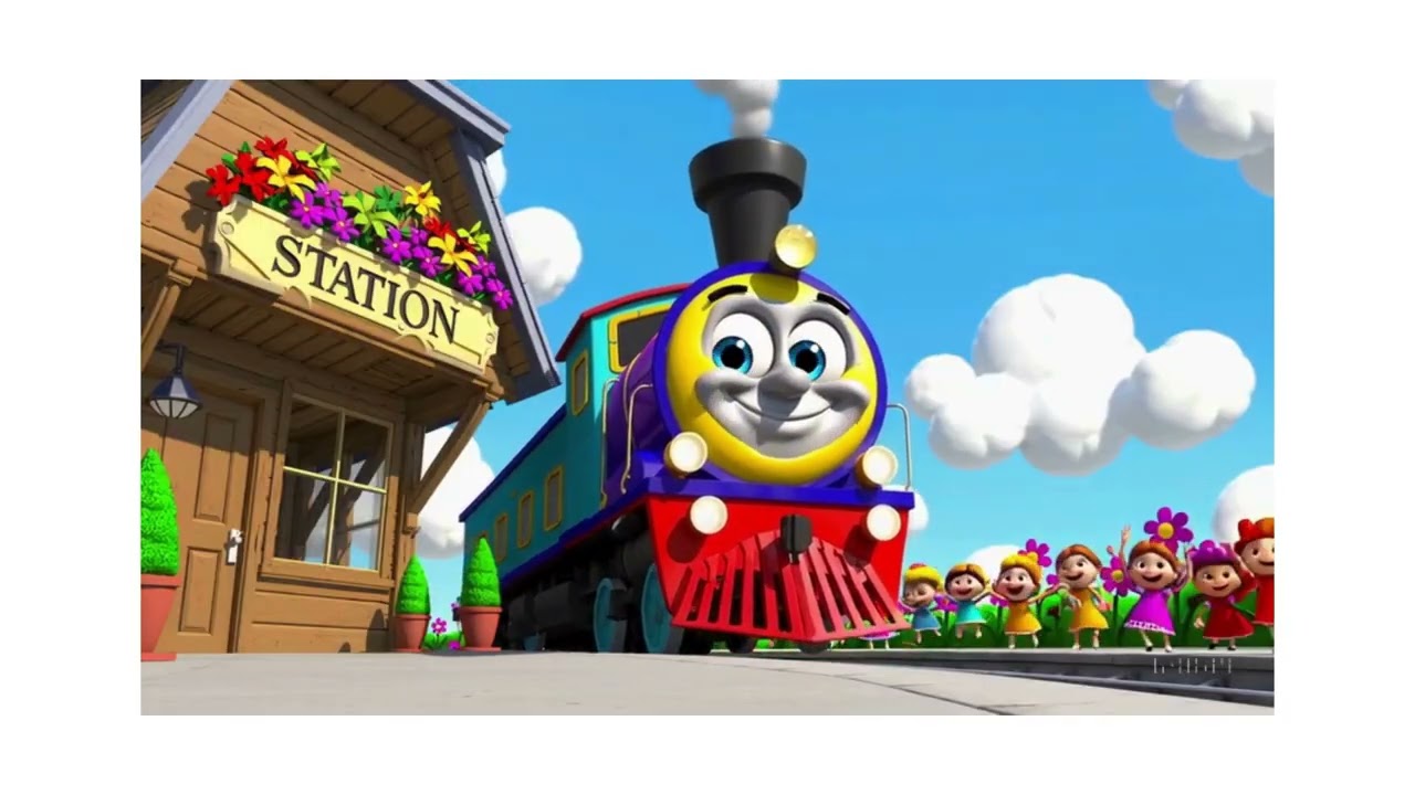 Rainbow Train 🚂🌈 | Color & Action Sing-Along for Kids