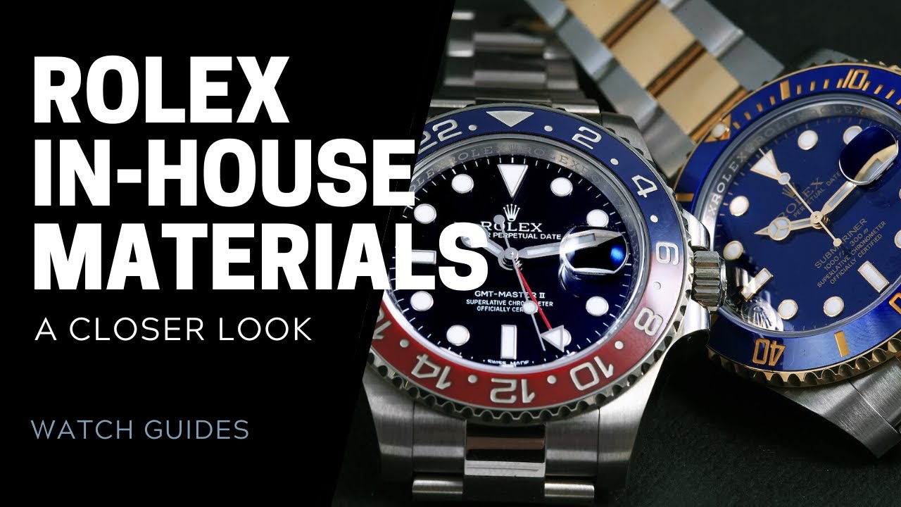 What's a Rolex Made Of? Rolex In-House Materials | SwissWatchExpo [Rolex Watches]