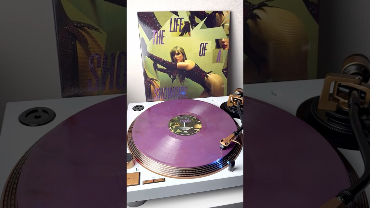 Taylor Swift - Elizabeth Taylor | The Life Of A Showgirl | Violet Shimmer Marbled Vinyl 💜✨ #TS