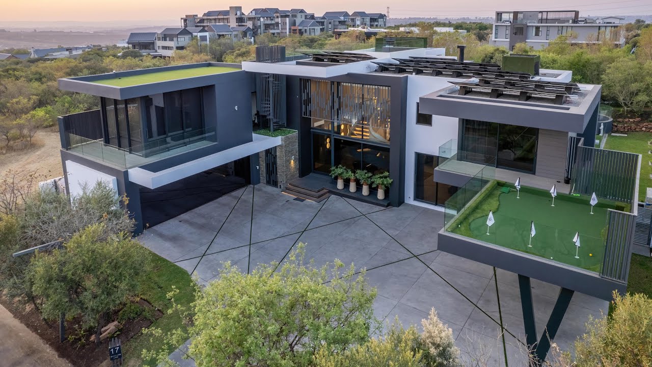 🏡 Inside a Luxury SBE-Designed Home in Steyn City | Rooftop Bar, Games Room & More!