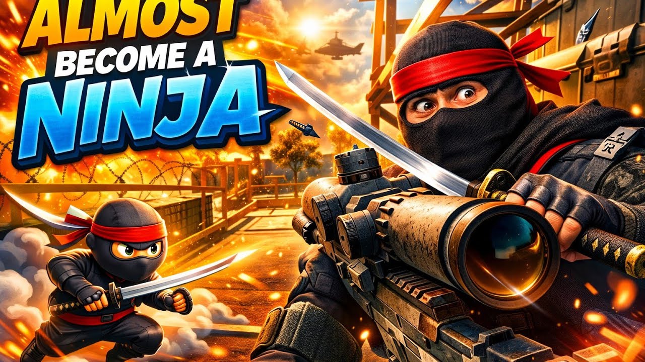 I ALMOST BECAME A NINJA 🥷🏻 (wait for the end) #battlefield6 #battleroyale #redsec #callofduty 