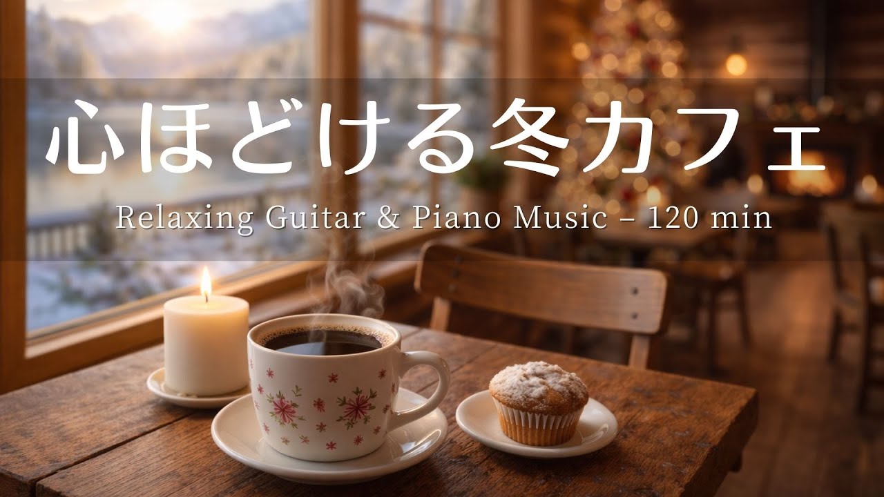 【癒し・作業BGM】心地いい冬の音色☕Vol.2｜優しいギター＆ピアノで始める穏やかな一日｜Relaxing Guitar & Piano – 120 min｜癒し・集中・読書・リラックス