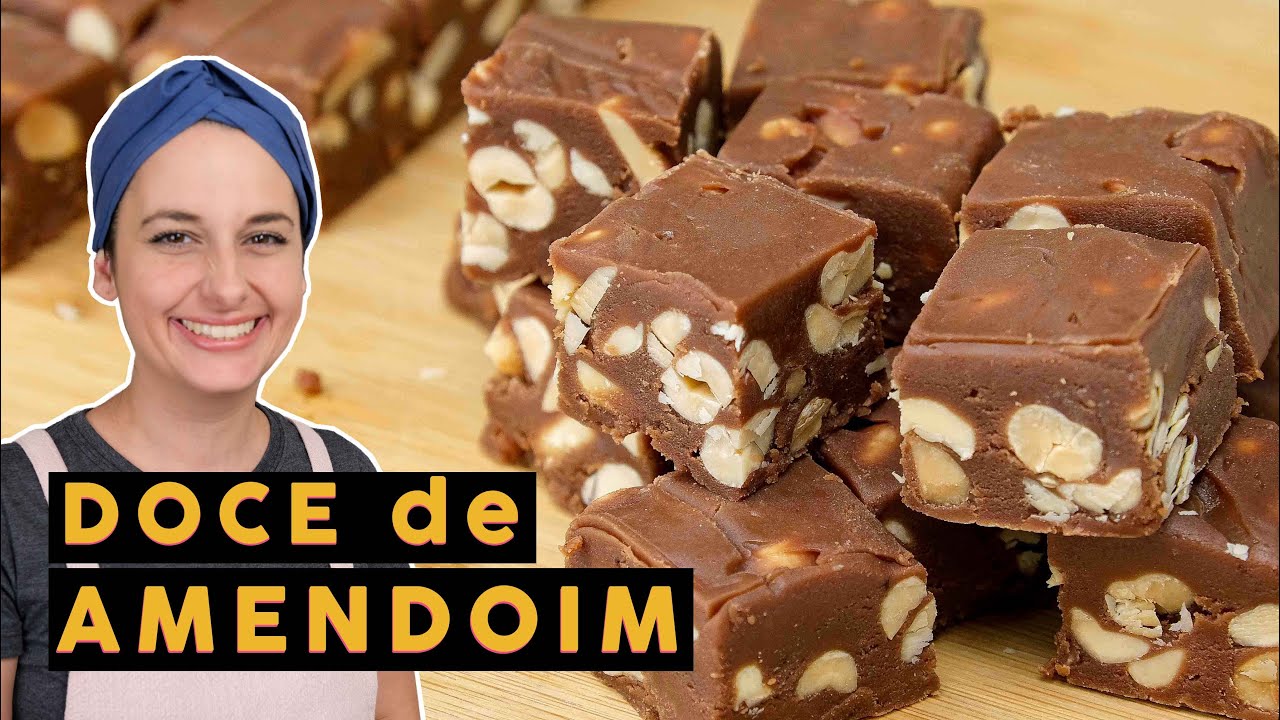 DOCE DE CHOCOLATE C/ AMENDOIM. FAÇA, VENDA E LUCRE!