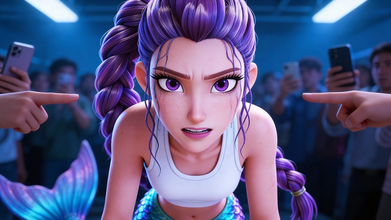 RUMI Is a MERMAID — JINU Jumps to Save Her - Kpop Demon Hunter | RUMI X MIRA