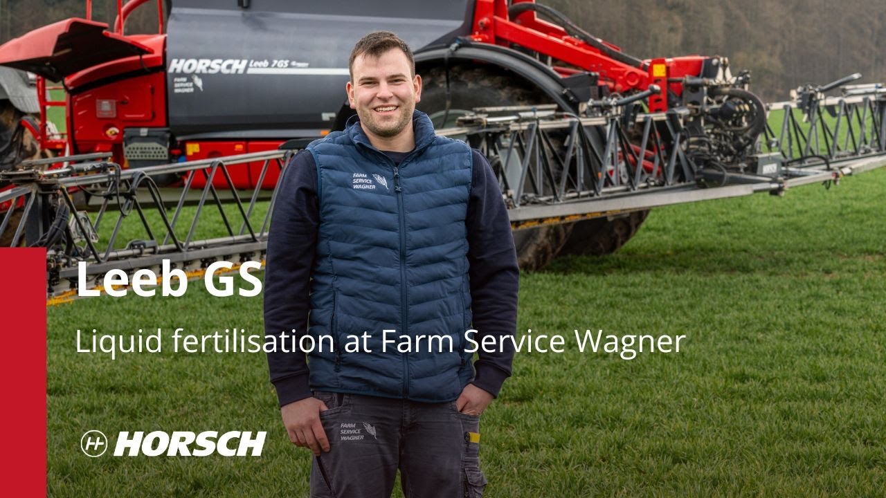 HORSCH Leeb GS - Liquid fertilisation // Flüssigdüngung