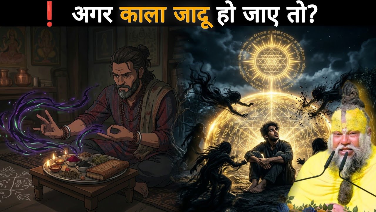 अगर कोई आप पर तंत्र-मंत्र कर दे तो क्या होगा? जानिए बचने का तरीका| shri premanand Ji Maharaj|