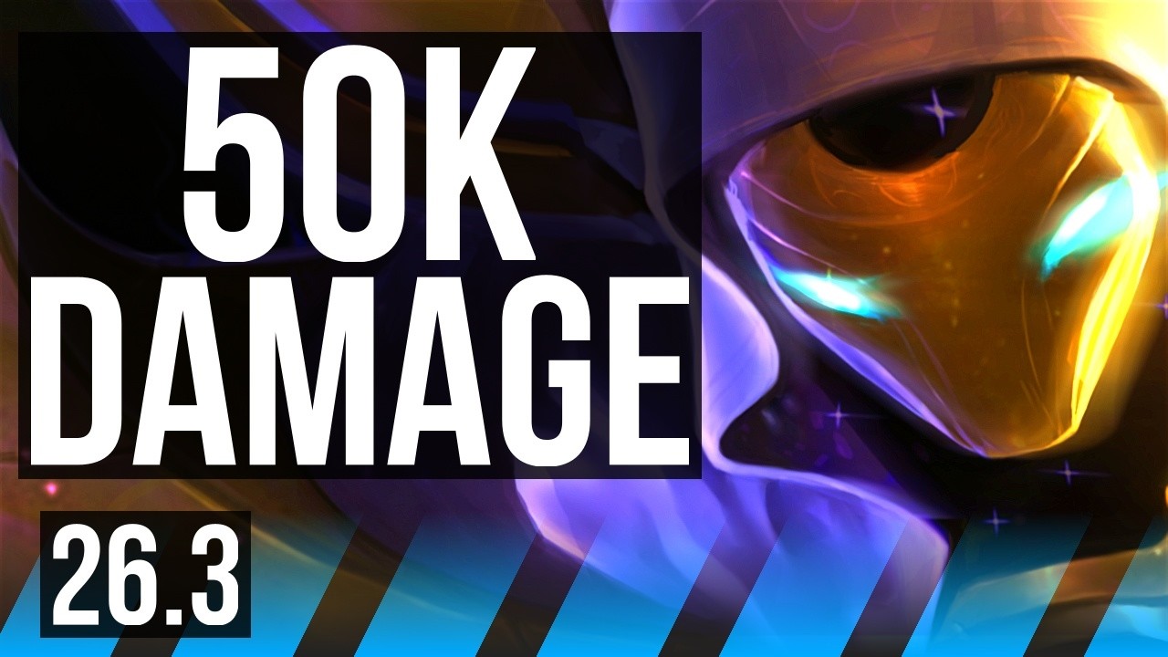 KASSADIN vs SYLAS (MID) | Dark Harvest, 50K damage | EUW Master | 26.3