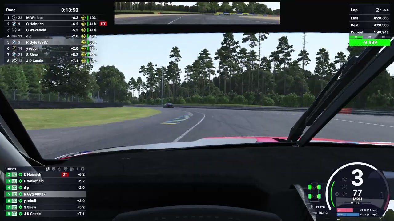 LMU - Another Podium 20th to 3rd @ Le Mans Fixed Daily
