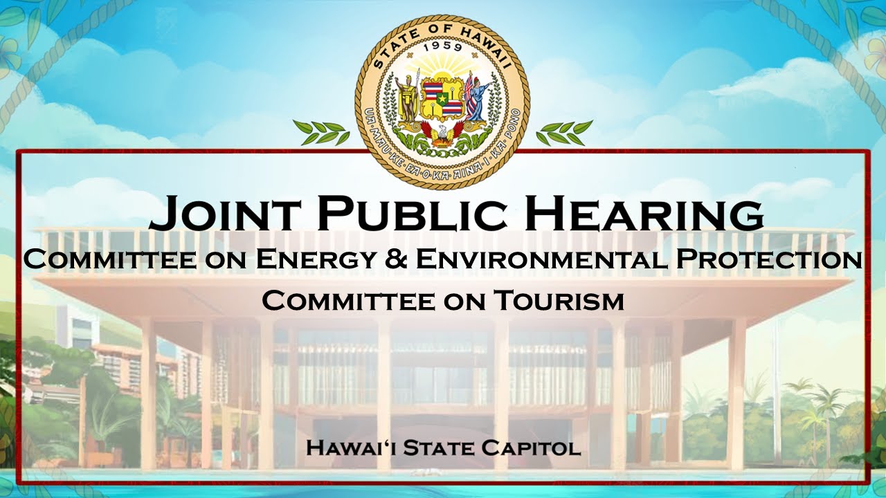 EEP-TOU Joint Public Hearing - Thu Feb 12, 2026 @ 9:30 AM HST