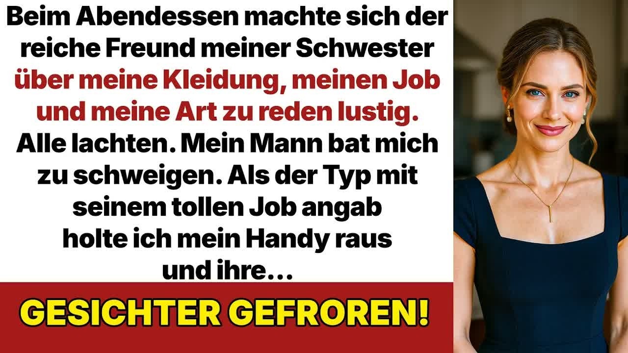 Der reiche Freund meiner Schwester beleidigte mich, doch meine geheime Million ließ ihn verstu