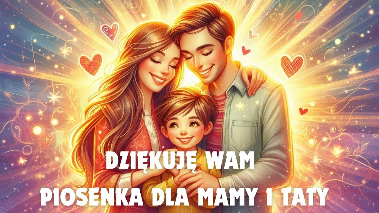 Dziękuję Wam | Piosenka dla mamy i taty