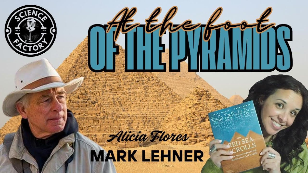At the foot of the Pyramids with Mark Lehner
