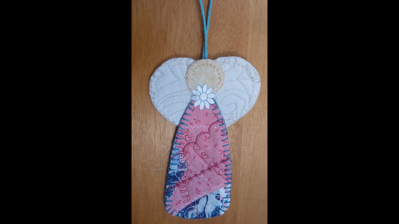 Scrappy Angel Ornament