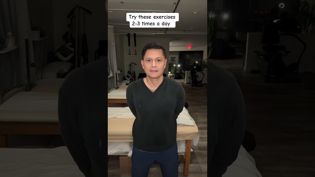 One Easy Exercise to Fix Dizziness, Neck pain and Headaches by Doc Jun