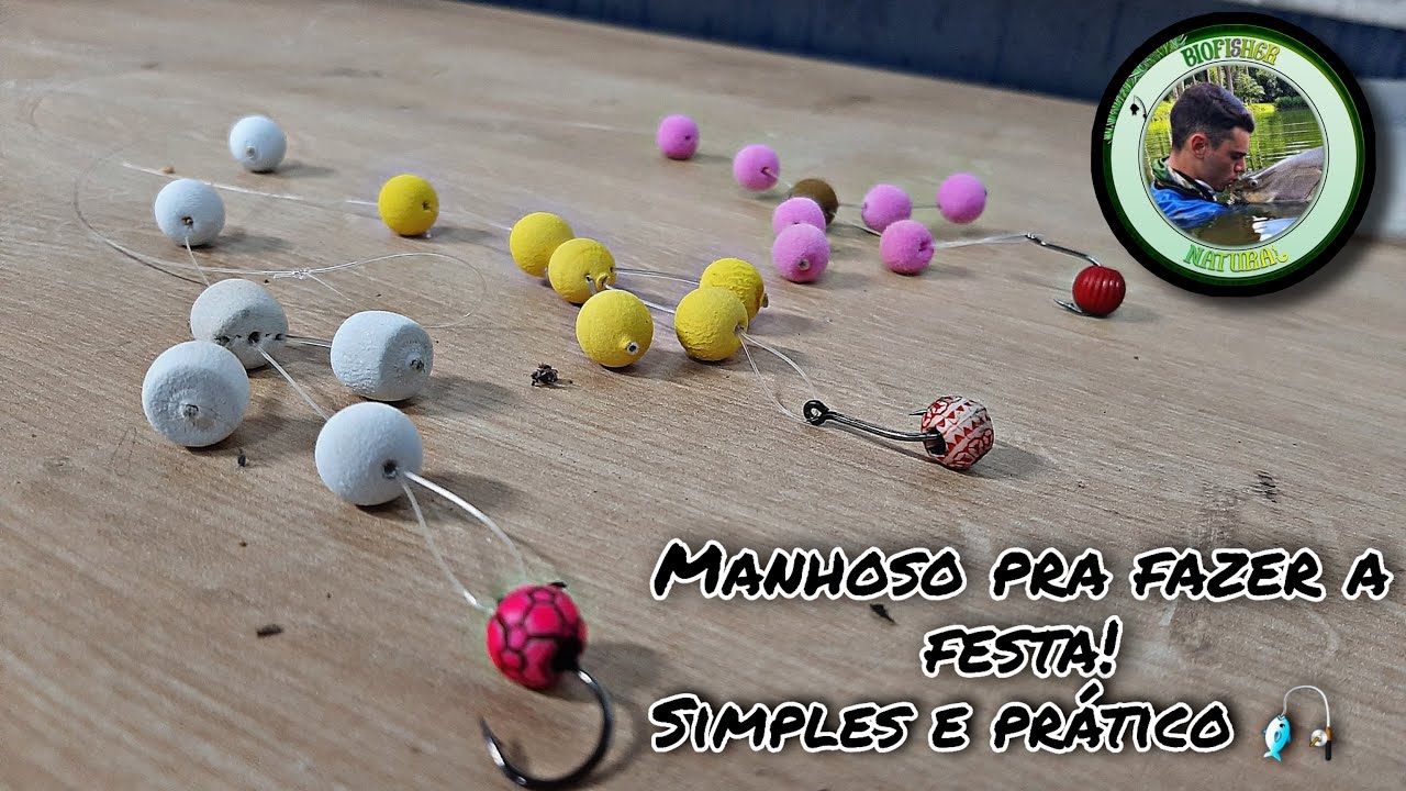 COMO FAZER UM MANHOSO PARA PESCA!