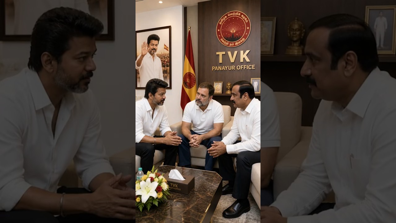 Congress Alliance with TVK ? #tvk #vijay #congress #pmk #anbumani