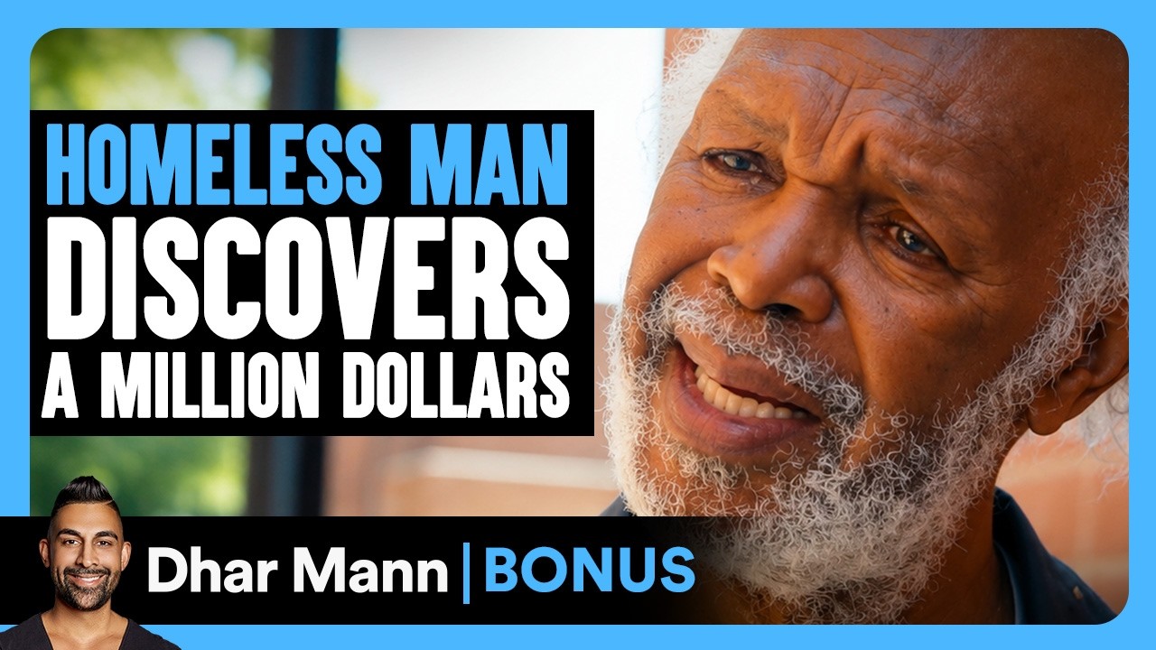 Homeless Man DISCOVERS A Million Dollars | Dhar Mann Bonus!