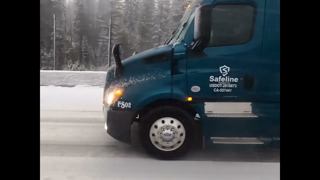 Trucker life in Canada 