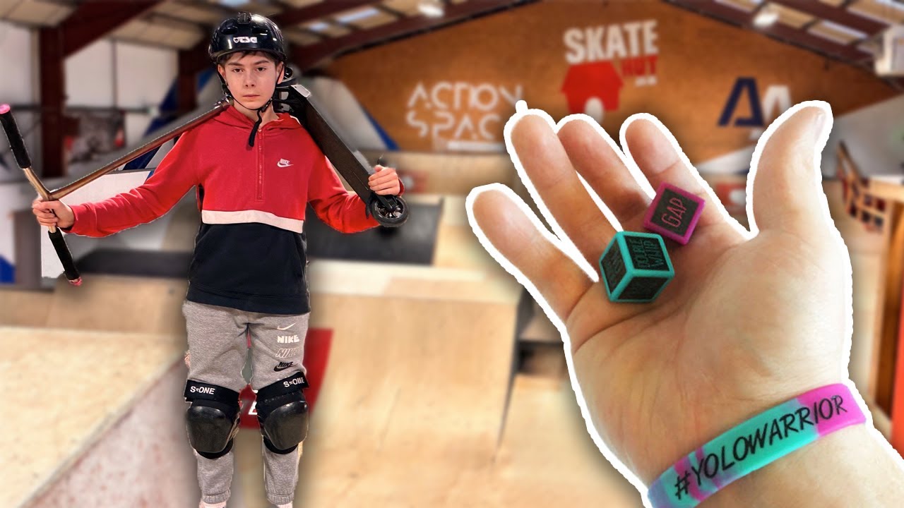 THE ULTIMATE Scooter Trick Dice!