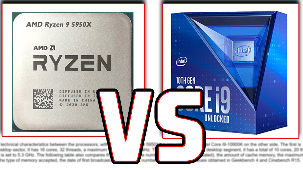 AMD 5950X VS INTEL 10900K! WHICH ONE SHOULD YOU UPGRADE TOO!?