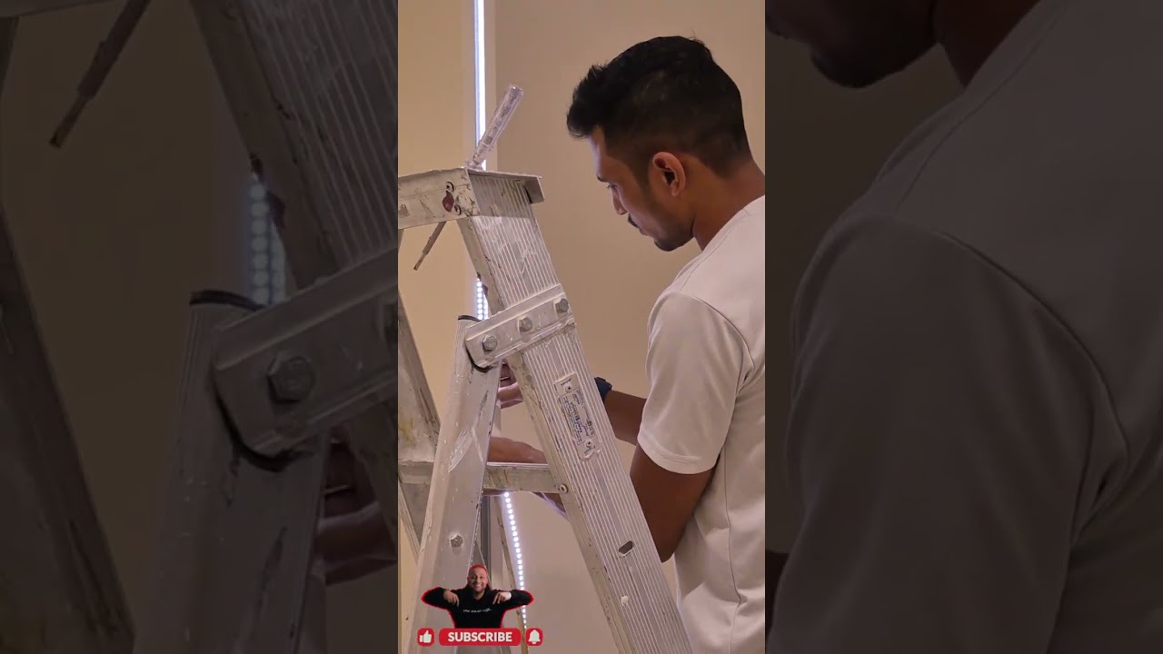#light #led #profile light installation project centre point Salmiya #subscribe like share /YouTube 