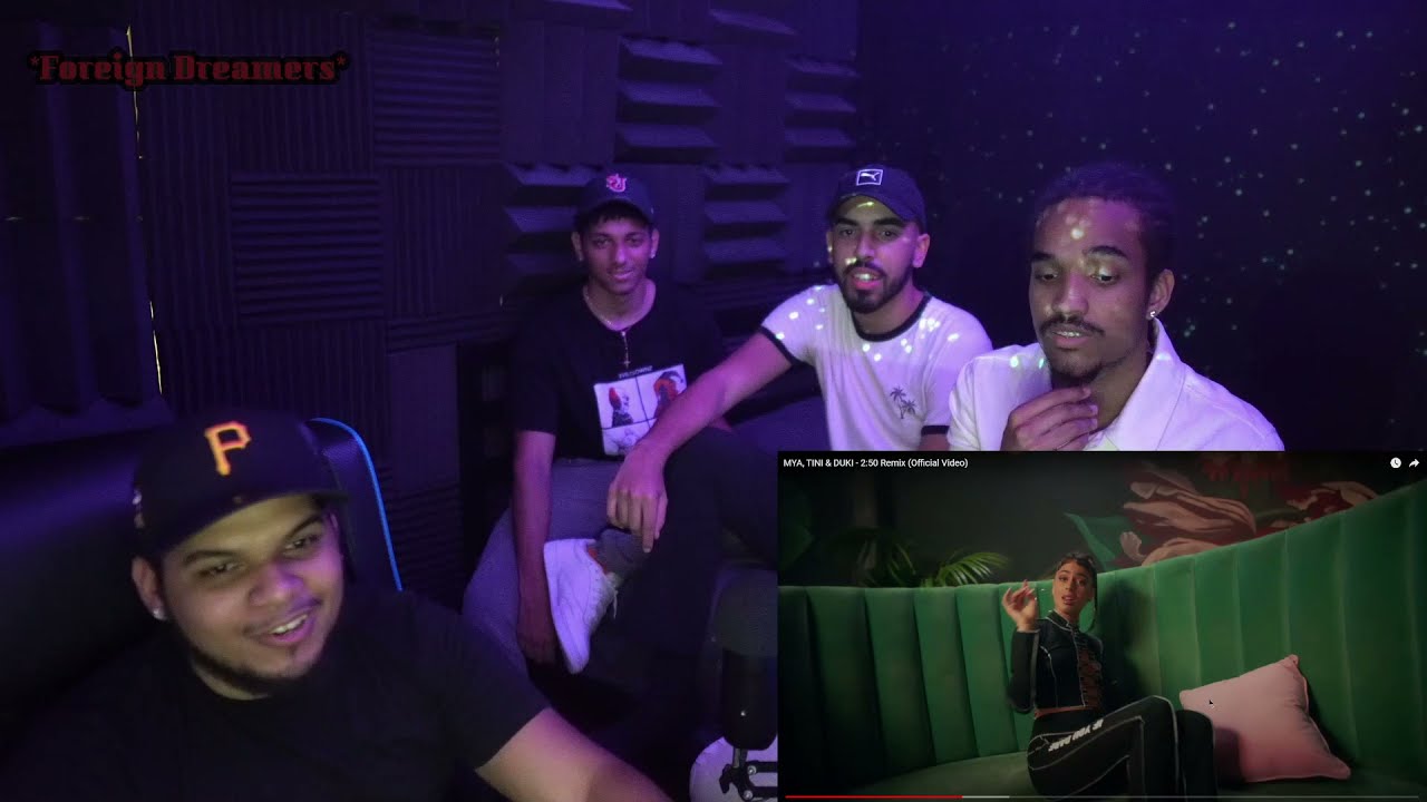 MYA,TINI & DUKI - 2:50 REMIX🔥 ( REACCION)
