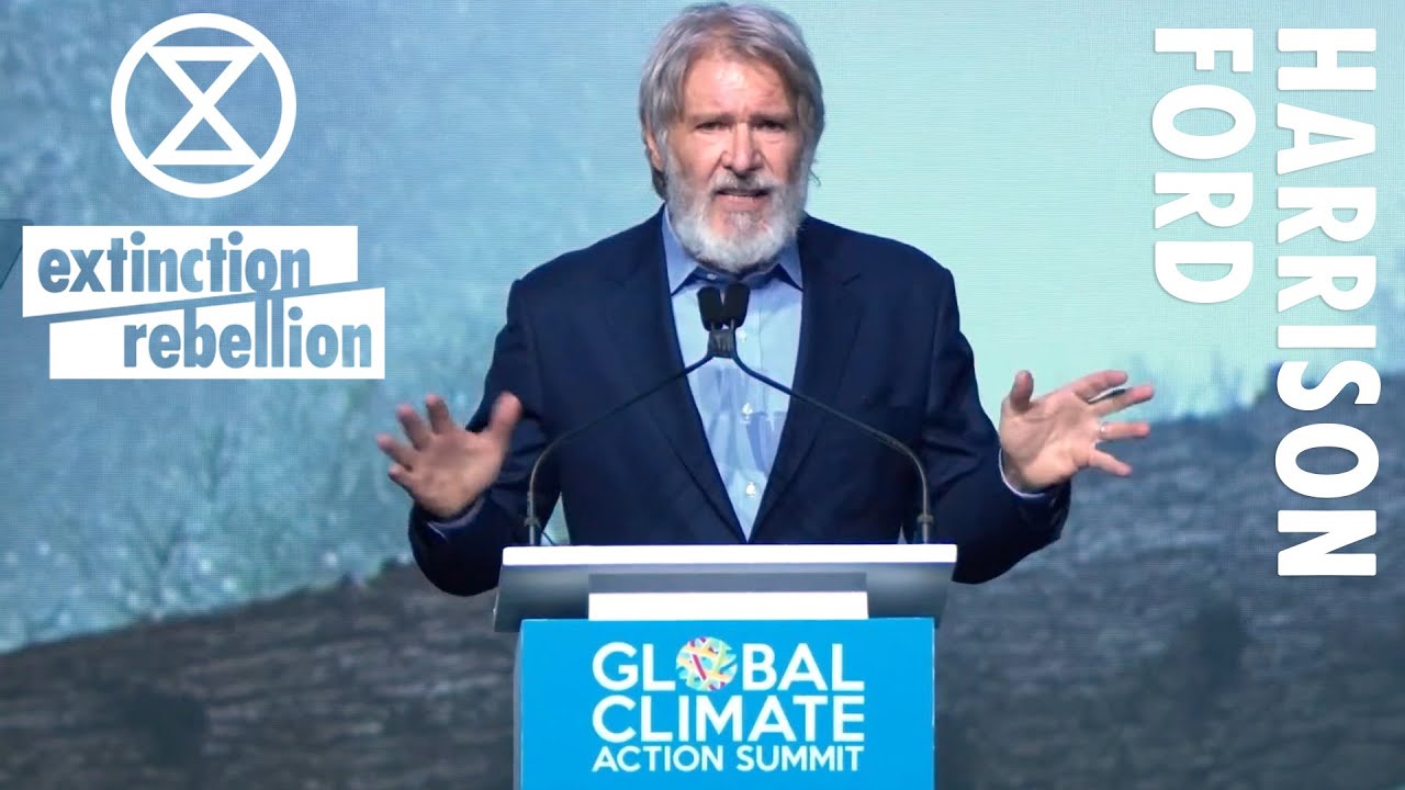 'If We Don't Protect Nature We Can't Protect Ourselves' Harrison Ford | Extinction Rebellion