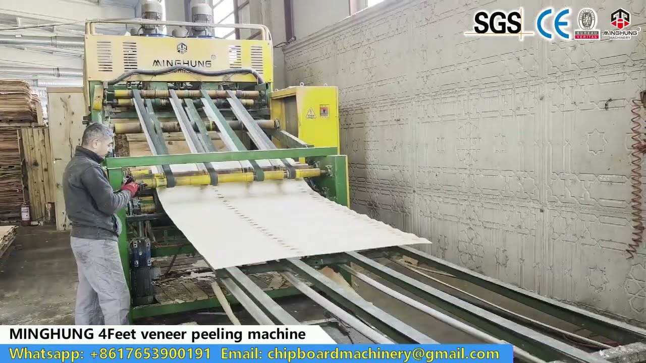 4feet veneer peeling