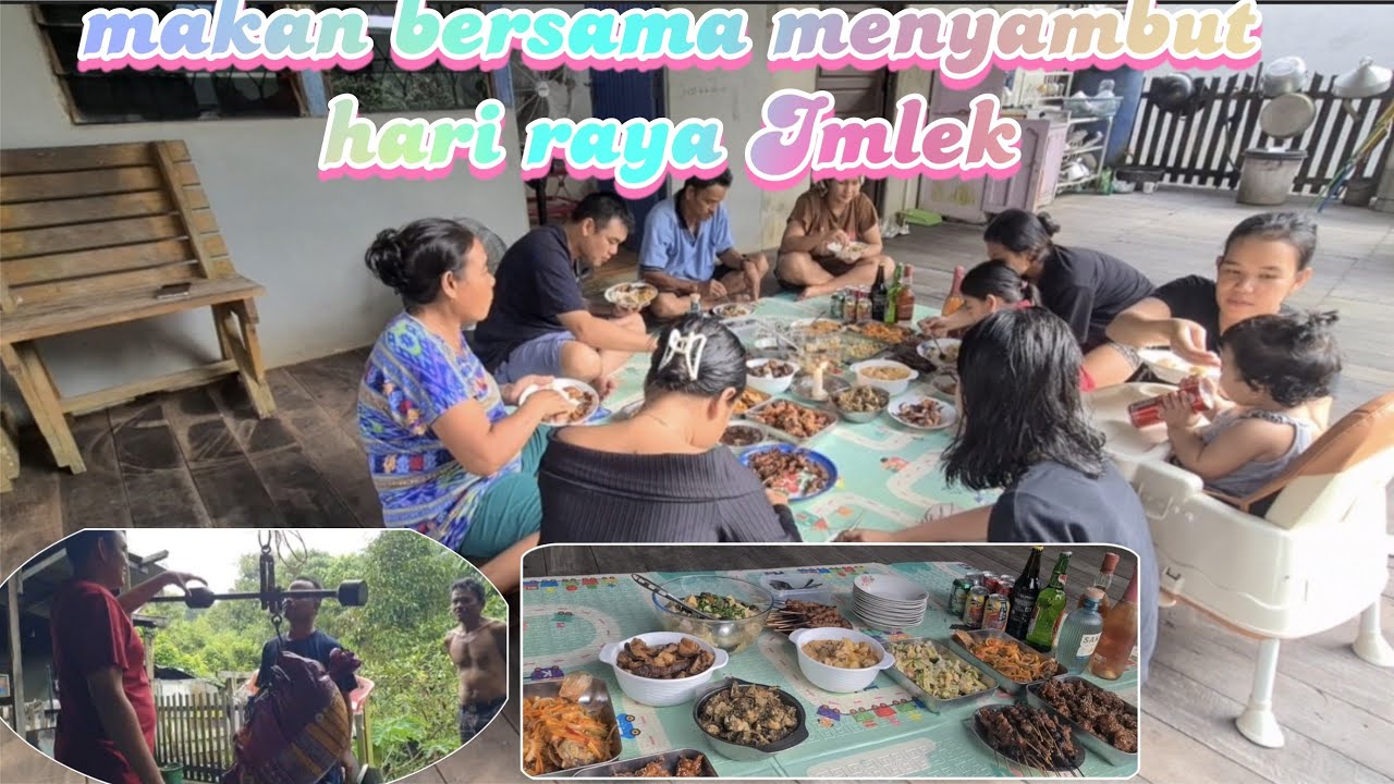 Potong Babon // Makan bersama hari raya Imlek