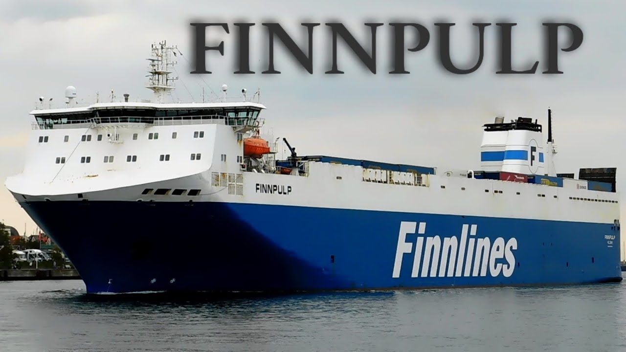FINNPULP Finnlines arriving the port of Rostock | Ferries Channel 