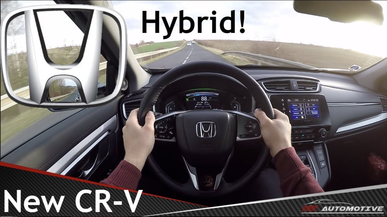 Honda CR-V (2019) 2.0i-MMD Hybrid POV Test Drive + Acceleration 0 - Top speed