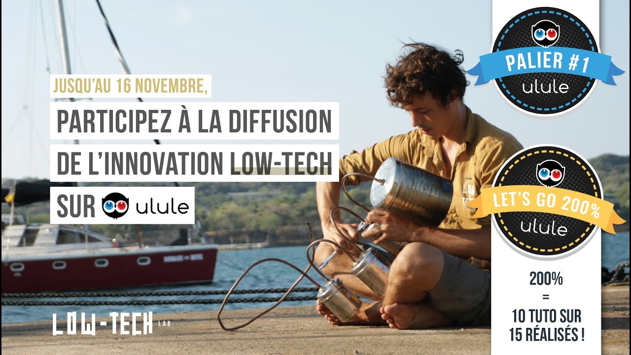 Participez à la diffusion de l'innovation utile, accessible et durable ! - Low-tech Lab